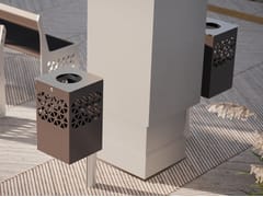 Portarifiuti in alluminio per esterni&nbsp;ROSSC SELVA - ALUSCALAE