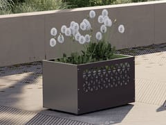 Fioriera rettangolare in alluminio&nbsp;FIURER SELVA - ALUSCALAE