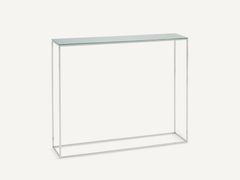 Consolle rettangolare in metallo cromato&nbsp;MAHAUT - LA REDOUTE ITALY