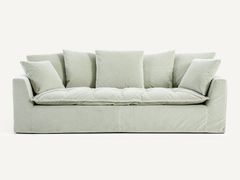 DIVANO LINEARE IN VELLUTO STONEWASHED&nbsp;OTAVIA - LA REDOUTE ITALY