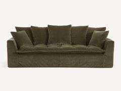 DIVANO LINEARE IN VELLUTO&nbsp;OTAVIA - LA REDOUTE ITALY