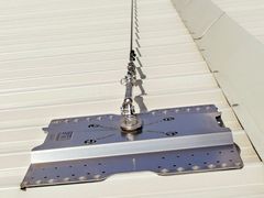 Linea vita&nbsp;Linea vita su coperture metalliche - AM.SA.