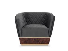 Poltrona con braccioli&nbsp;ANGUIS | Poltrona - LUXXU