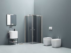 Box doccia angolare con due ante pieghevoli&nbsp;FILO - ARBLU