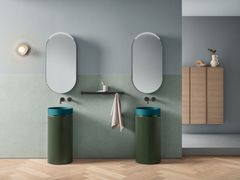 Mobile lavabo da terra con lavabo integrato&nbsp;HITO MONOLITE HT1046 - ARBLU