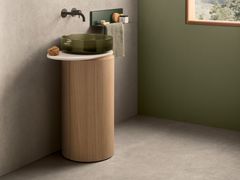 Mobile lavabo da terra con lavabo Fashion in appoggio&nbsp;HITO MONOLITE HT1045 - ARBLU