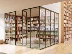 Parete divisoria in vetro&nbsp;DIVINA - CORNER - ARLU