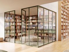 PARETE DIVISORIA IN VETRO&nbsp;DIVINA - CORNER - ARLU