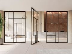 Porta in vetro&nbsp;DIVINA - DECORATIVE PROFILES - ARLU