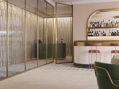 Parete divisoria in vetro&nbsp;DIVINA - FIXED WALL WITH SWING DOOR - ARLU