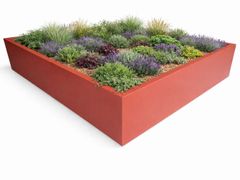 FIORIERE IN ALLUMINIO VERNICIATO A POLVERE&nbsp;STEELAB-E SYSTEM - ATELIER SO GREEN