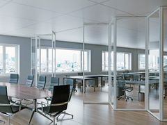 Parete a libro in alluminio e vetro&nbsp;AUREA ZIP - ANAUNIA