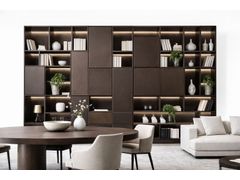 Libreria autoportante in MDF con illuminazione&nbsp;DAVID - VIP SALOTI