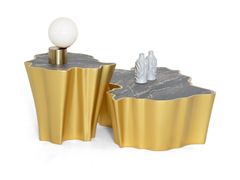 Tavolino da caff� in resina&nbsp;EDGY SET - VIP SALOTI