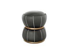 Pouf rotondo in tessuto&nbsp;ELIZABETH - VIP SALOTI