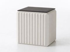 Comodino quadrato in MDF con cassetti&nbsp;GEORGINA - VIP SALOTI