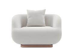 Poltroncina in tessuto con braccioli&nbsp;MIYA - VIP SALOTI