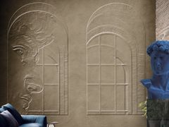 Carta da parati verniciabile a rilievo&nbsp;DAVID 3D - ADRIANI E ROSSI EDIZIONI