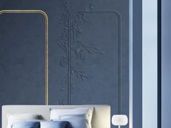 Carta da parati a rilievo verniciabile&nbsp;FLOWERS CURVED CORNER - ADRIANI E ROSSI EDIZIONI