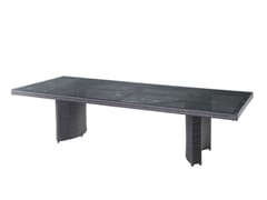 Tavolo da pranzo rettangolare in vimini&nbsp;AEGEAN - AKULA LIVING