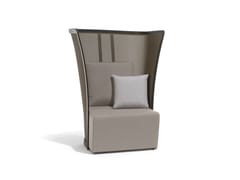 Poltrona da giardino con schienale alto&nbsp;CIELO - AKULA LIVING