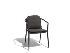 Sedia da giardino impilabile con braccioli&nbsp;DIAMOND - AKULA LIVING