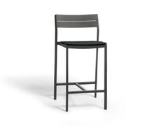 Sgabello da giardino con schienale&nbsp;METRIS - AKULA LIVING
