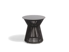 Tavolino da giardino di servizio rotondo&nbsp;OMER - AKULA LIVING