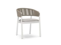 Sedia da giardino in corda nautica con braccioli&nbsp;WIMBLEDON ROPE - AKULA LIVING