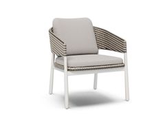 Poltroncina da giardino in vimini con braccioli&nbsp;WIMBLEDON WICKER - AKULA LIVING