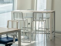 Sgabello in acciaio verniciato a polvere&nbsp;NIZZA - ALTEK ITALIA DESIGN