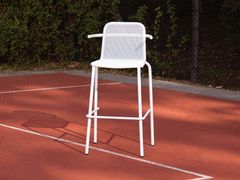 Sgabello in acciaio verniciato a polvere&nbsp;NIZZA - ALTEK ITALIA DESIGN