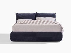 Letto matrimoniale imbottito&nbsp;MEZZANOTTE - NOCTIS