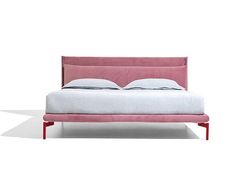 Letto matrimoniale con testiera imbottita&nbsp;NEBBIA - NOCTIS