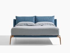 Letto matrimoniale con testiera imbottita&nbsp;TEDA - NOCTIS