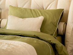 Coordinato letto a tinta unita in cotone&nbsp;AIR WASH - ABSOLUTELY ITALIAN GOODS