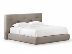 Letto contenitore imbottito in tessuto sfoderabile con base bauletto&nbsp;RODDI - ABSOLUTELY ITALIAN GOODS