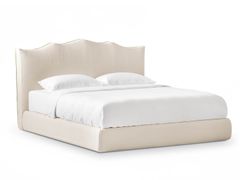 Letto contenitore imbottito in tessuto sfoderabile con base bauletto&nbsp;ROERO - ABSOLUTELY ITALIAN GOODS