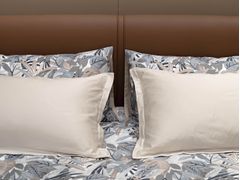Coordinato letto a tinta unita in raso di cotone&nbsp;TEXTURE - ABSOLUTELY ITALIAN GOODS