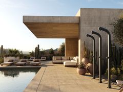 DOCCIA ESTERNA SOLARE IN ACCIAIO INOX&nbsp;SOLARE NADI - AMA LUXURY SHOWER