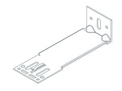 Staffa ad �L� ricavata da stampaggio di acciaio inox&nbsp;IX265 - REDCIRCLE