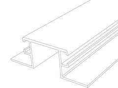 Profilo in estruso di alluminio&nbsp;OMEGA - REDCIRCLE