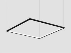 Lampada a sospensione LED con pannello acustico integrabile&nbsp;CIRCUS SQUARE S1000 - &COSTA