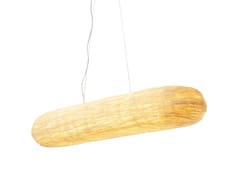 Lampada a sospensione a LED in rattan&nbsp;OVALOID - ANGOWORLD CO.
