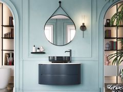 Mobile lavabo sospeso singolo con cassetti&nbsp;FUSION 43 - ARBI ARREDOBAGNO