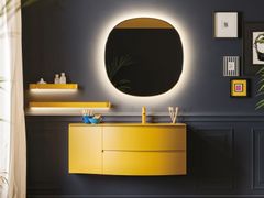 Mobile lavabo singolo sospeso con cassetti&nbsp;FUSION 40 - ARBI ARREDOBAGNO