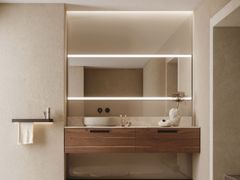 Mobile lavabo sospeso singolo con cassetti&nbsp;SKY PREGIATI 40 - ARBI ARREDOBAGNO