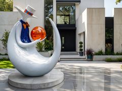 Scultura in acciaio&nbsp;MR. ELEGANCE - ARIETE ART
