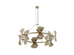 Lampada a sospensione in metallo e carta&nbsp;HITA - AROMAS DEL CAMPO