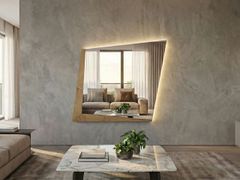 Specchio con illuminazione da parete&nbsp;ALBA - CONNECT SRL